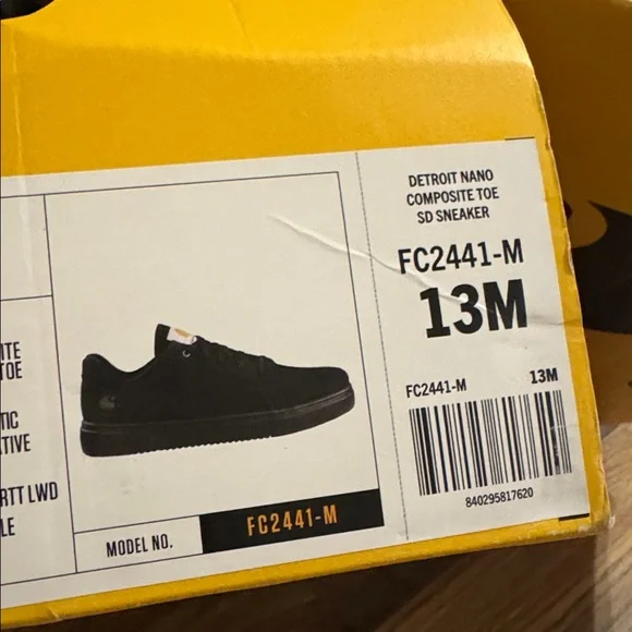 Brand new carhartt composite toe sneakers - Picture 2 of 4